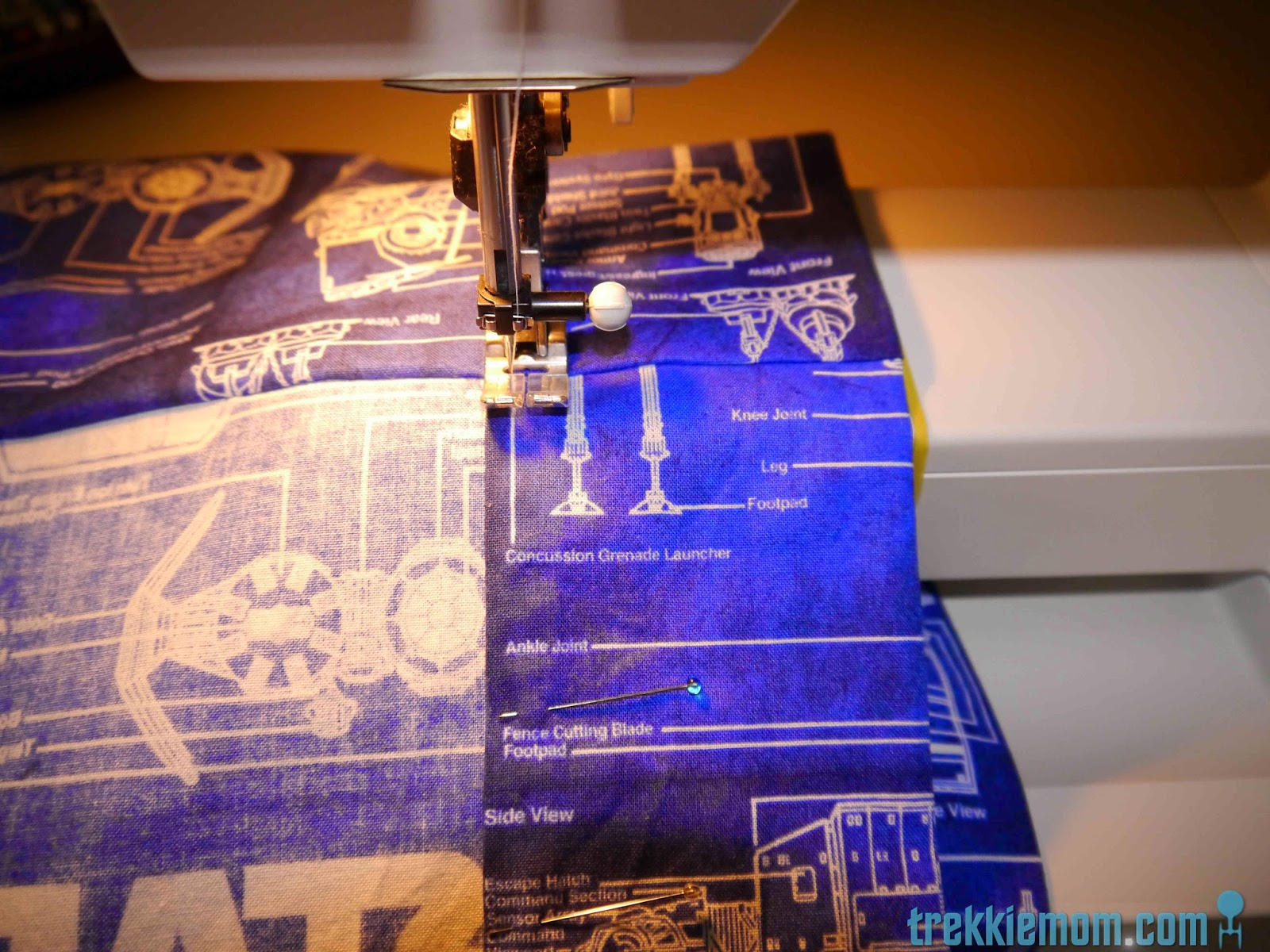 Trekkie Mom Pottery Barn Pillow Case Tutorial