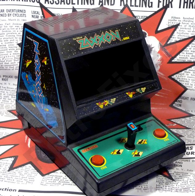 Restoring Zaxxon TableTop Mini Arcades RetroFixes