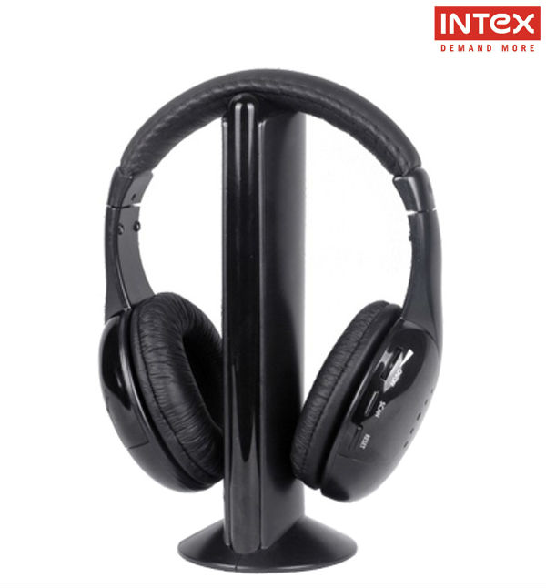 New Intex Wireless FM Roaming 5 in 1 Headphone / Headset Lowest Price