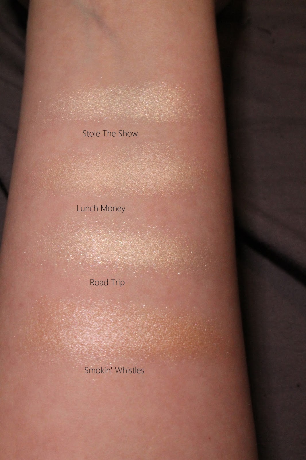 Chameleon Souls Colourpop Highlighter Swatches Colourpop has been running this 'build your own palette' deal on and off for a few weeks now. chameleon souls blogger