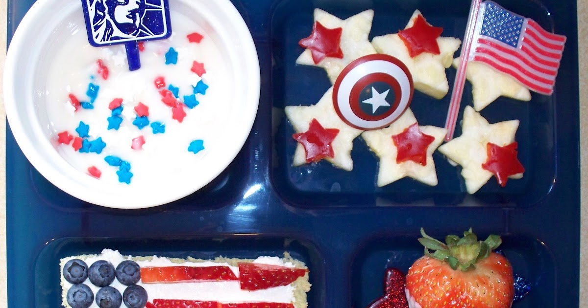 Molly's Lunch Box: Patriotic 4th of July Lunch