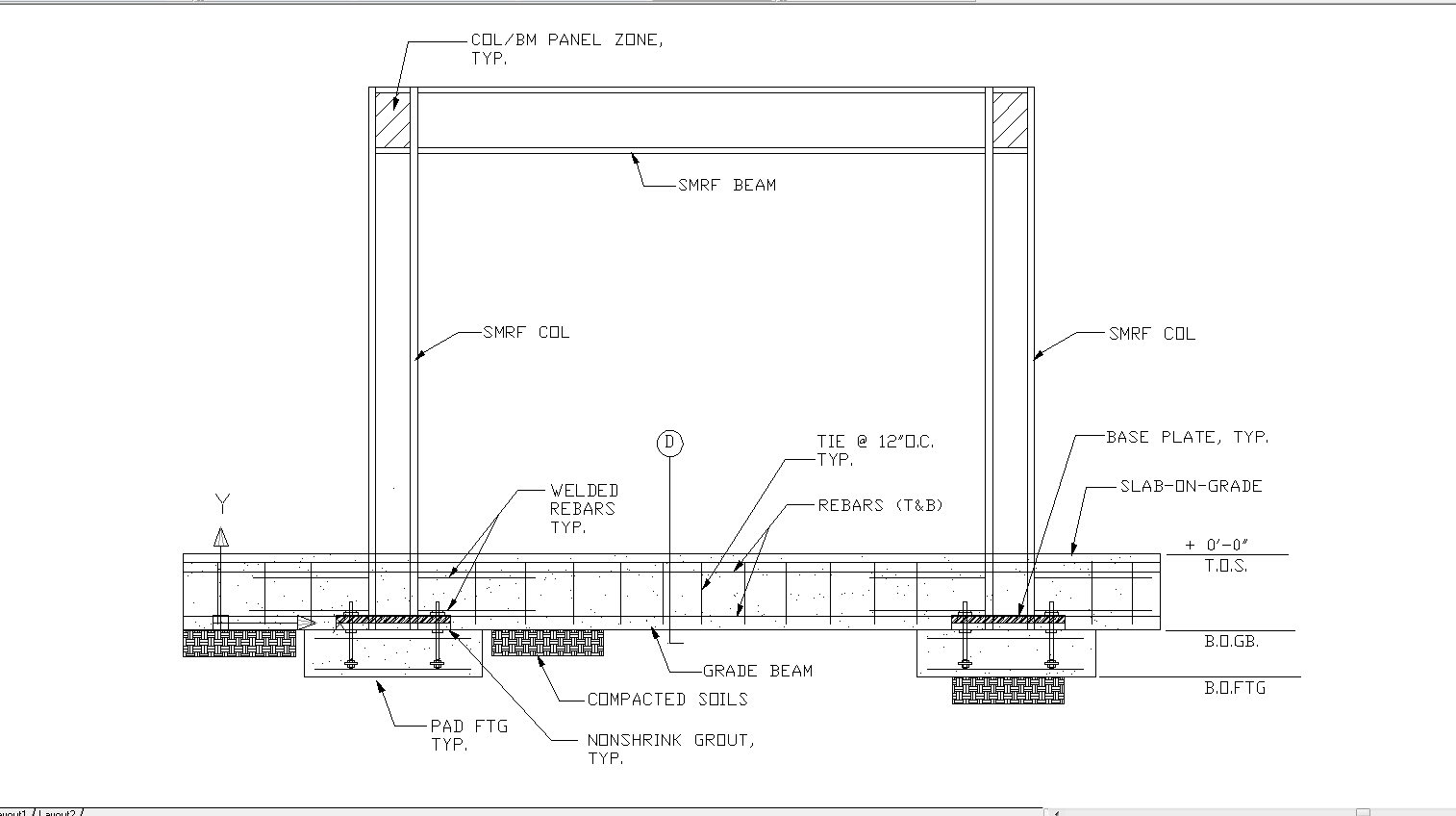 Wesley's Senior Blog January Post Grade Beam Detail