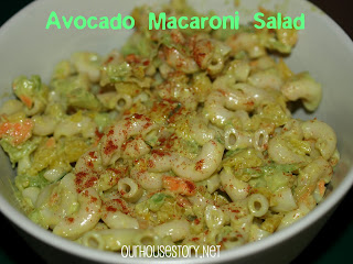 Avocado Macaroni Salad