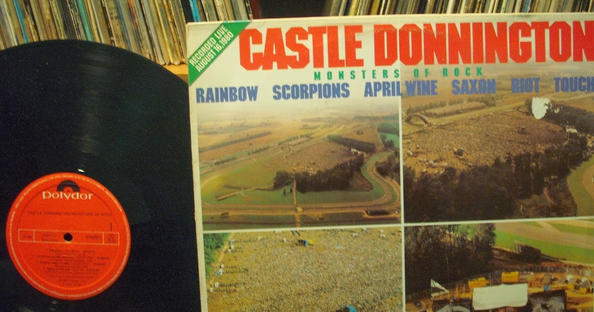 Tráfego Vinílico Etc Castle of Donington Monsters of Rock, august 16