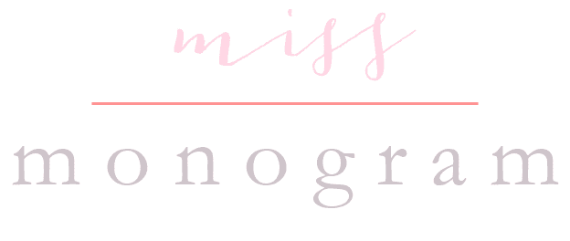 Miss Monogram