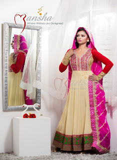 Mansha Spring-Summer Women's Dresses Collection 2013