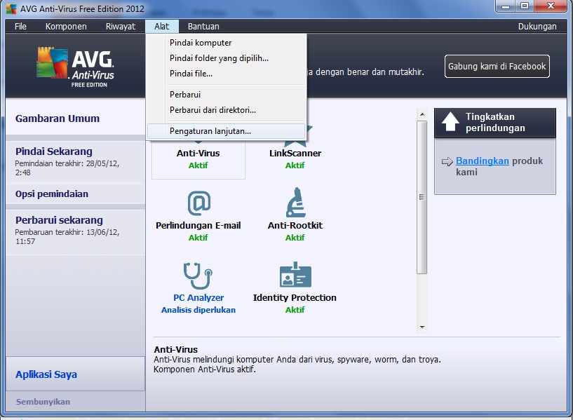Download latest update for avg 2012