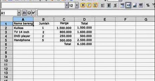 Tugas Dan Makalah Macam Macam Software Pengolah Angka