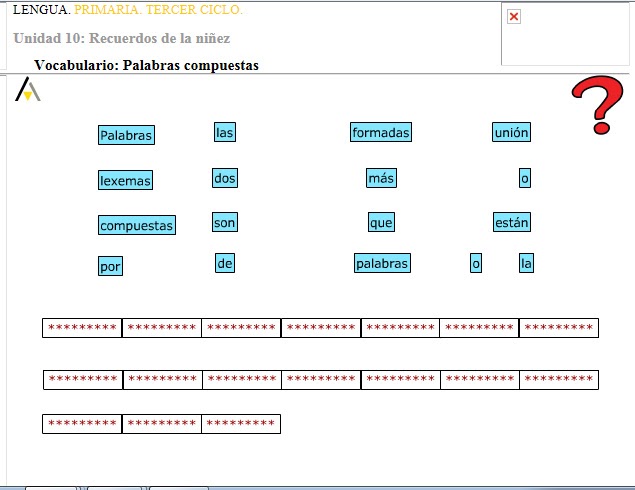 Clase-con-Clase: Palabras compuestas 5º