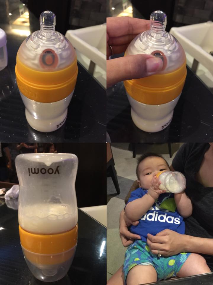 Yoomi The First SelfWarming Baby Bottle Review Ribbons, Rainbows