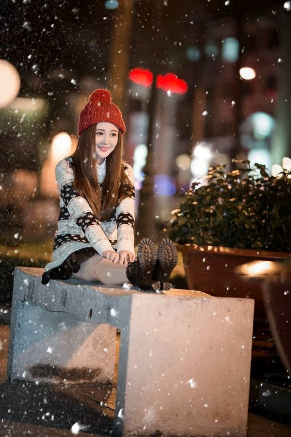 Hot girl Gia Lai xinh đẹp đón giáng sinh