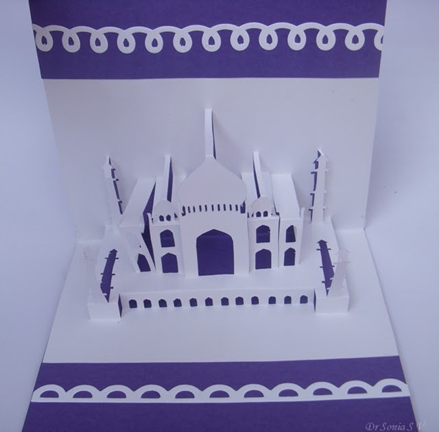 taj mahal pop up card template cards crafts projects origamic architecture taj mahal pop up card template cards crafts projects origamic architecture