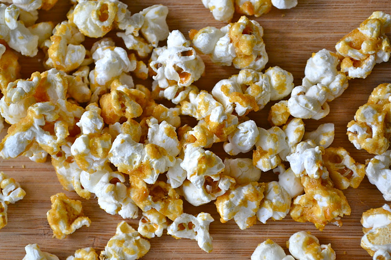 Oven Baked Salted Caramel Popcorn Mother Thyme