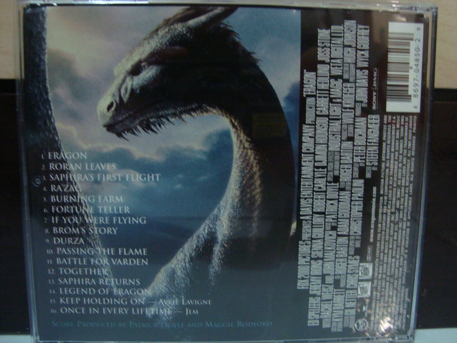 MF's Collections Avril Lavigne Eragon Music from the Motion