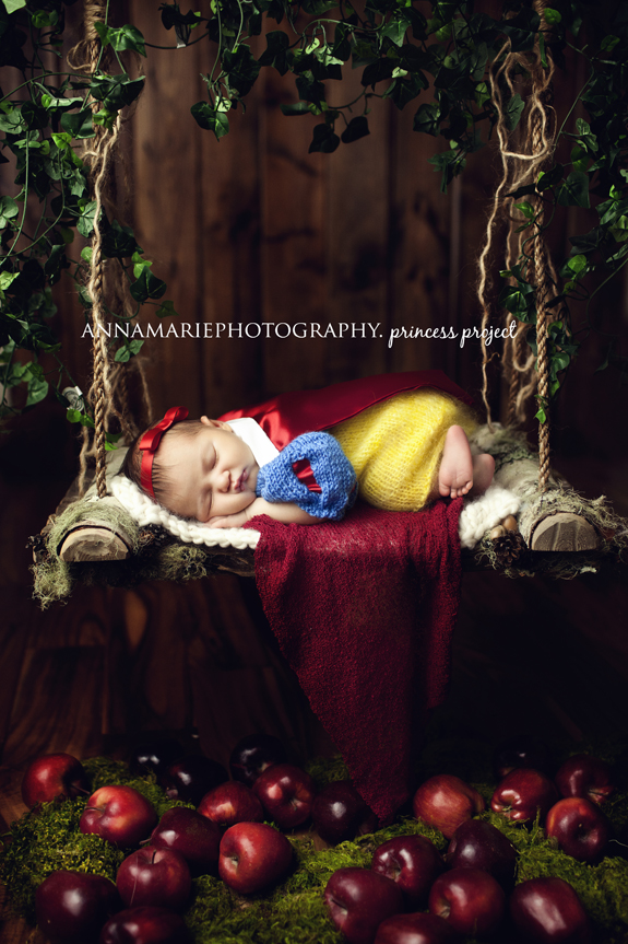 Anna Marie Photography: Kansas City ¦ Disney Princess Newborn Girl