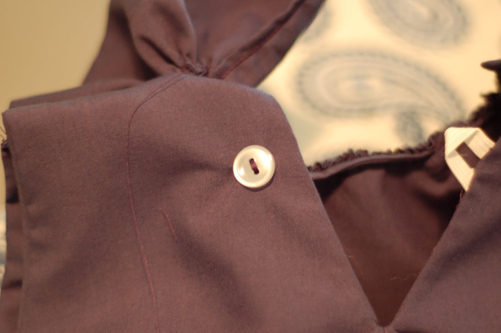 Sew Much Love Ruffle Collar Dress Tutorial