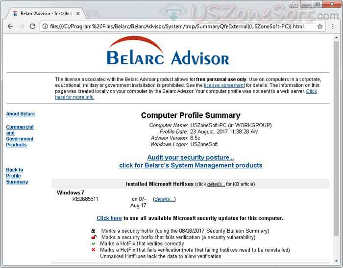 Belarc Advisor For Mac Download