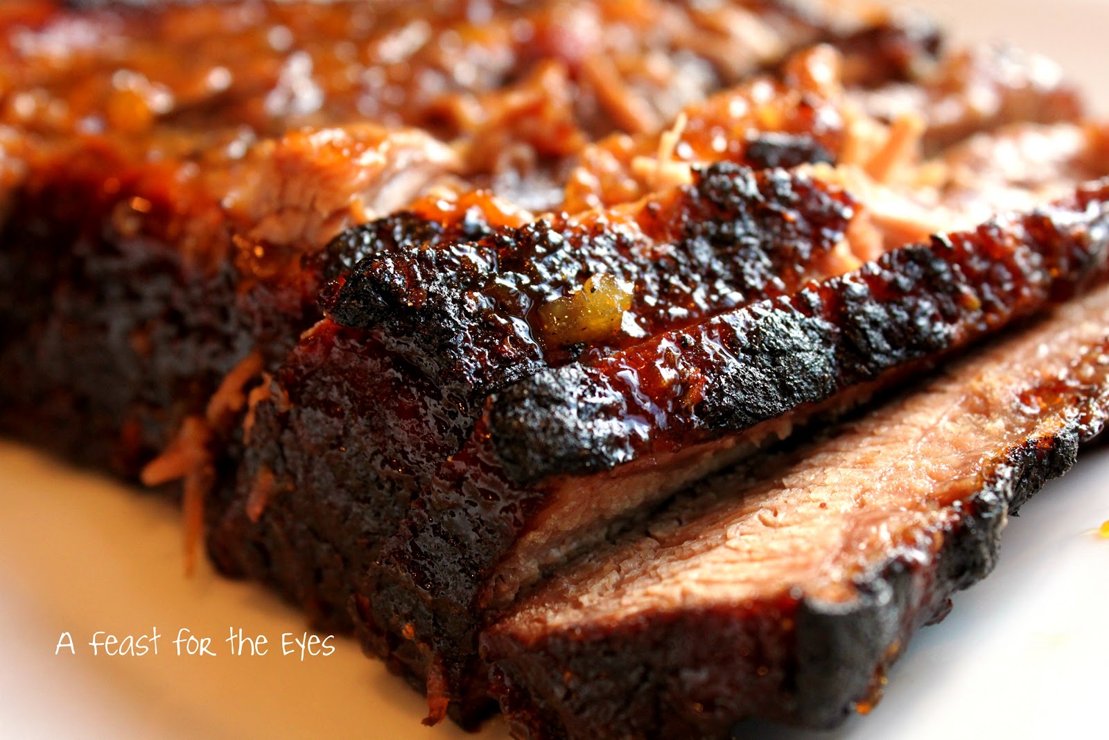 The Best Braised Beef Brisket with BourbonPeach Glaze A Feast For