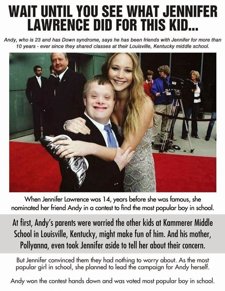 Random Musings Yet Another Reason to Like Jennifer Lawrence
