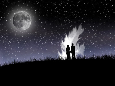 Lovers in Midnight Wallpaper HD