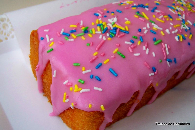 PIC NIC DOCES - E esse bolinho rosa que Ficou um chame com