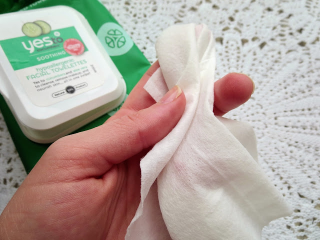 a picture of Yes To Cucumbers Facial Wipes