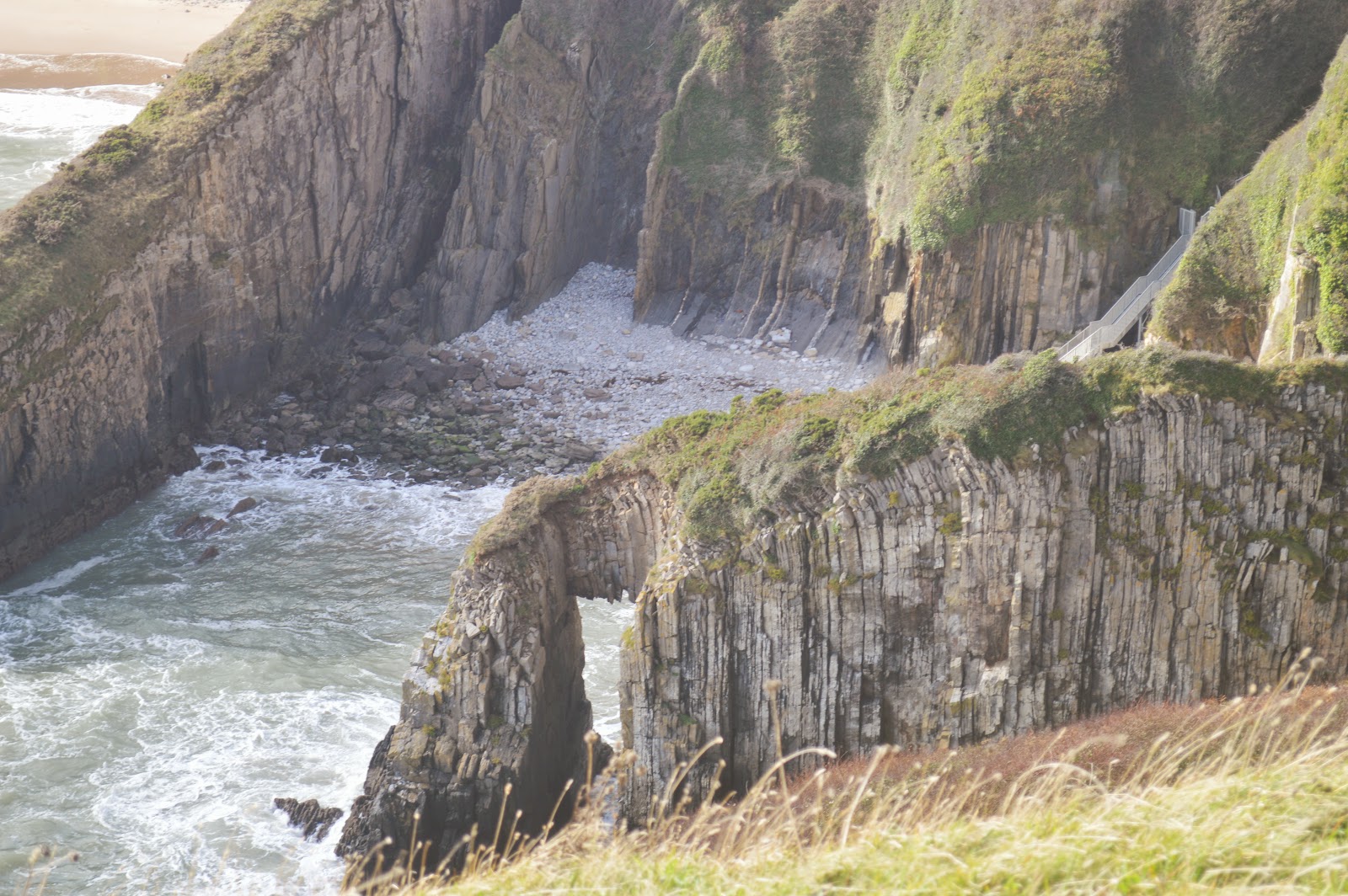 Church Doors Cove, Pembrokeshire and a Fear of Heights countrykids