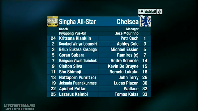 Friendly - Singha All Star vs Chelsea FC Friendly - Singha All Star vs Chelsea FC