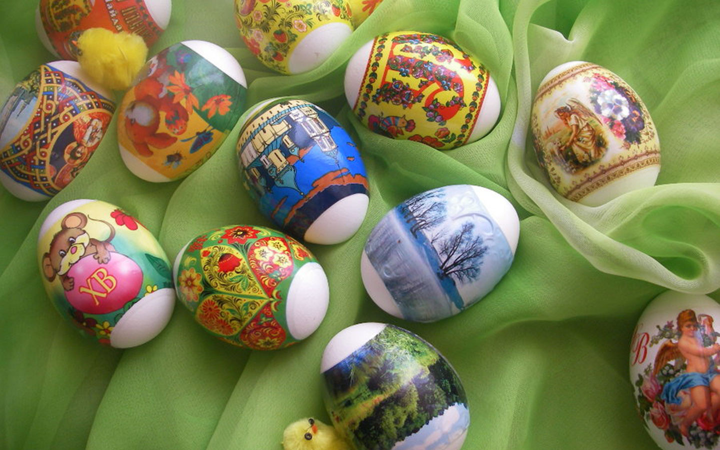Easter Eggs Decorations | Colorful Easter Eggs Wallpapers | Cool