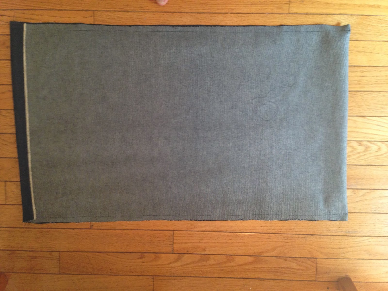 Making Denim Chair Pockets Third Grade Doodles