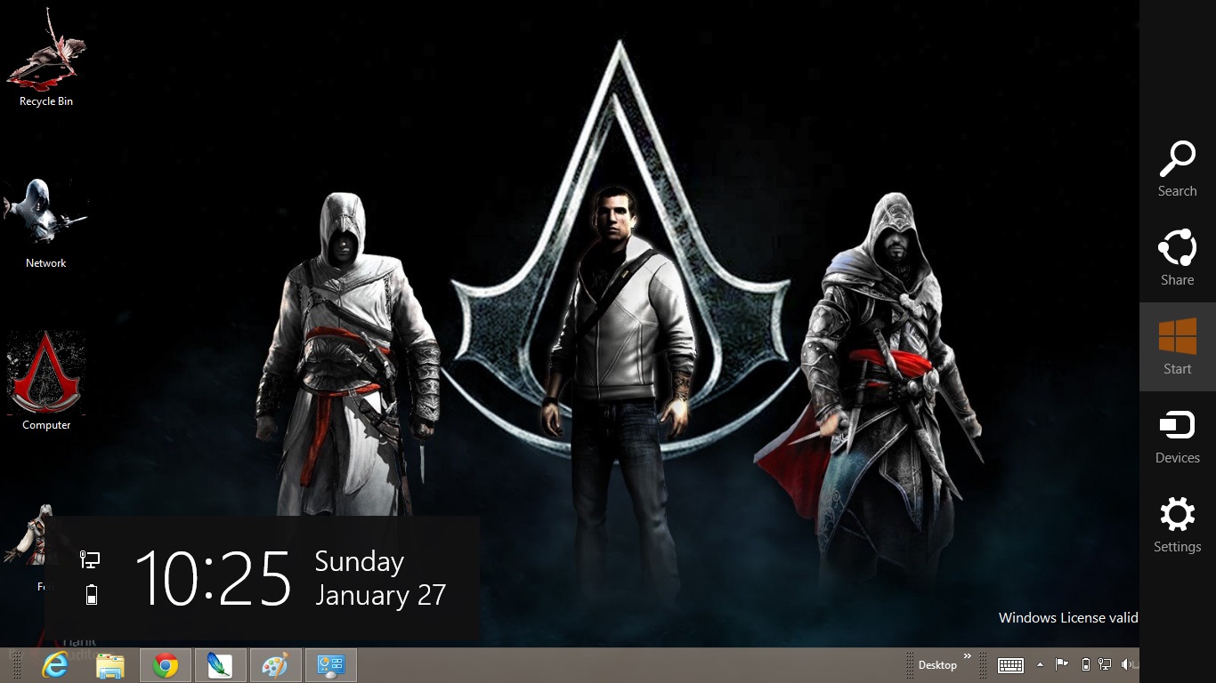 download gratis tema windows 7: Assassin's Creed ...