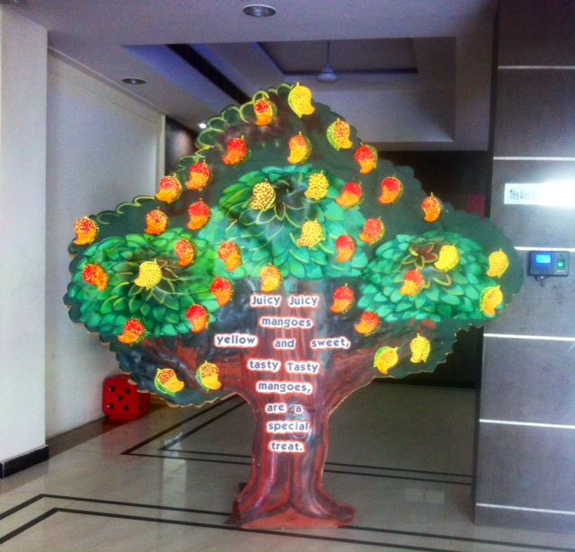 Art ,Craft ideas and bulletin boards for elementary schools Mango Tree
