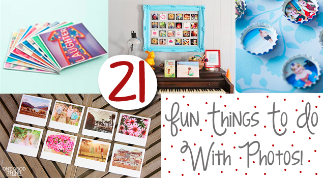 21 FUN THINGS TO DO WITH YOUR HOLIDAY PHOTOS