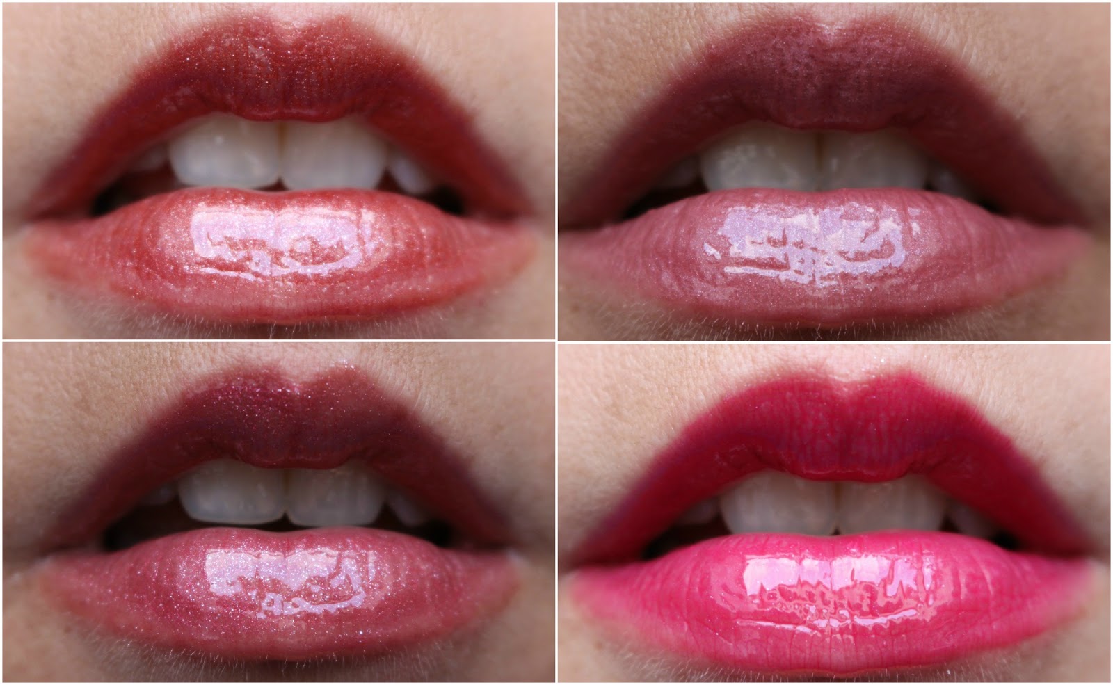 Cien lipgloss herfst collectie swatches