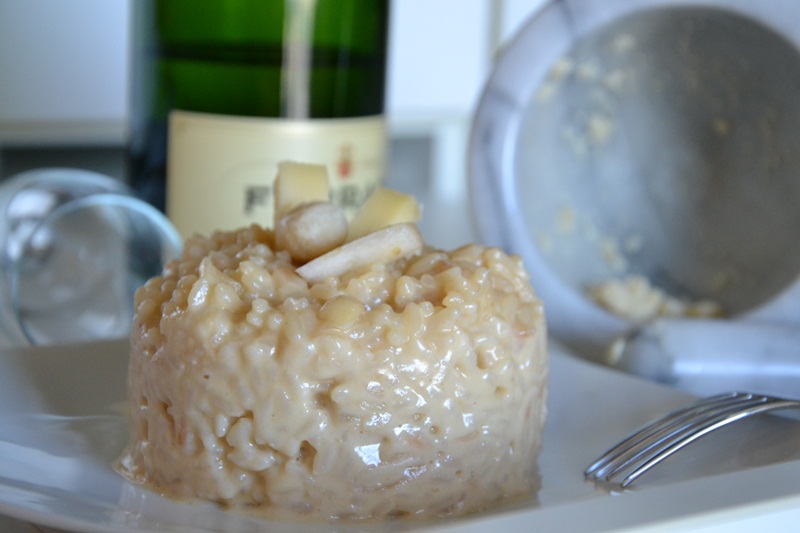 la mamma pasticciona risotto pere, formaggio e noci macadamia