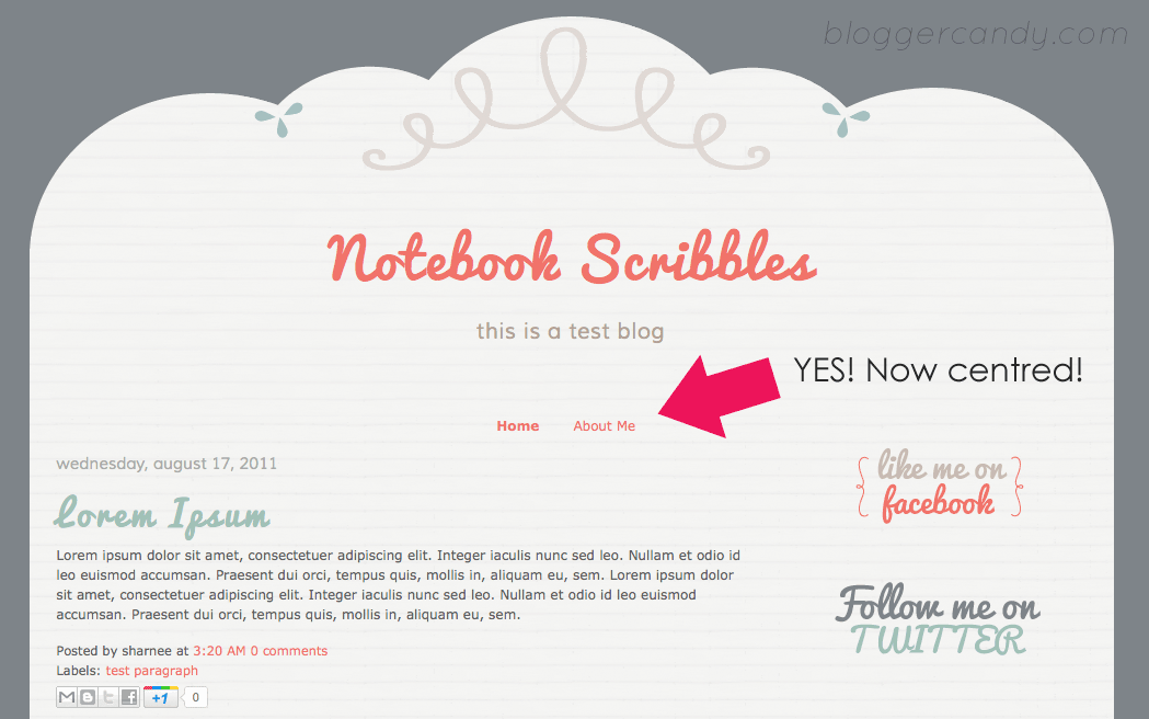 blogger candy free blogger blogspot templates want to center