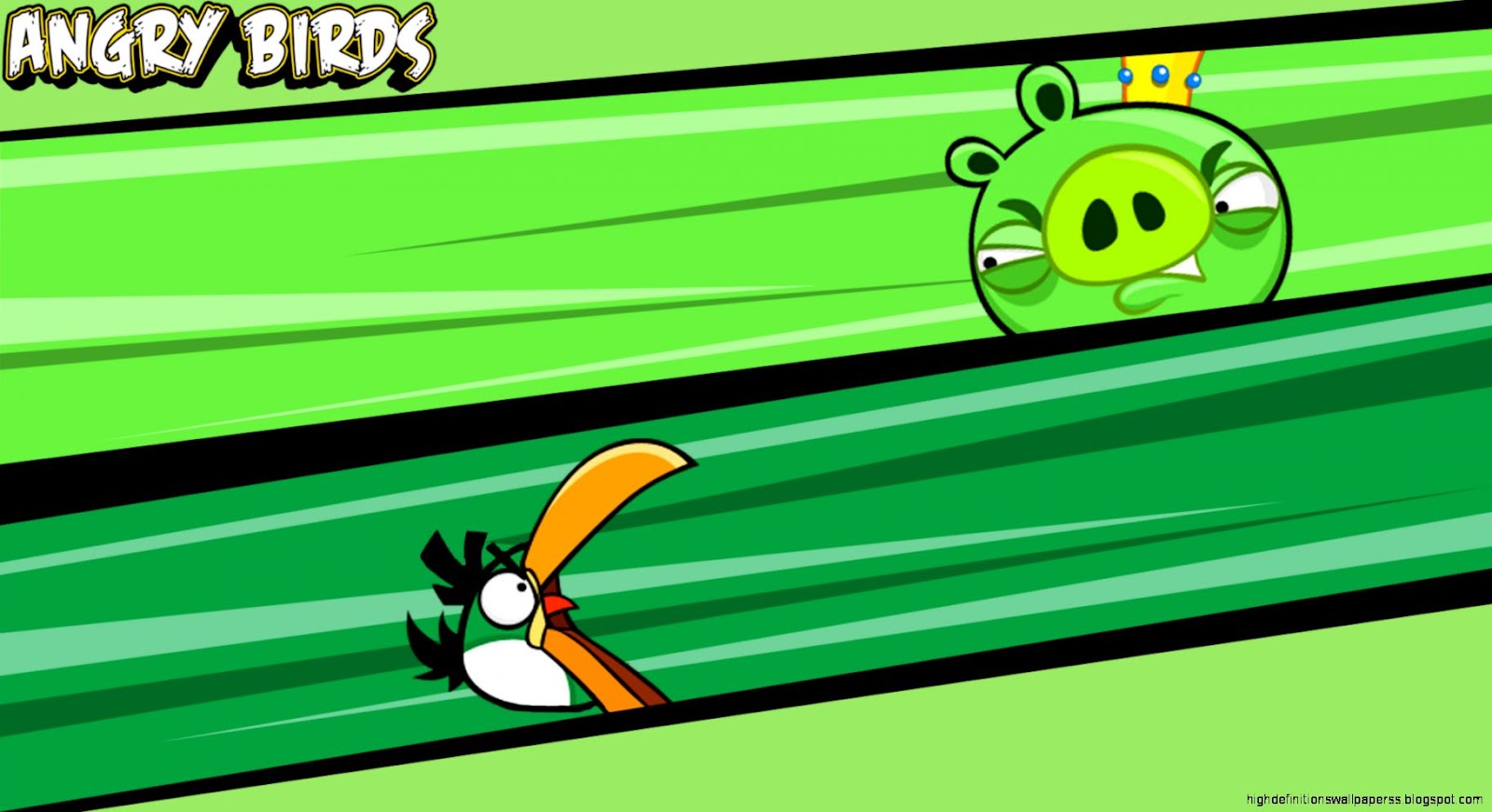 Green Angry Bird Green Angry Bird