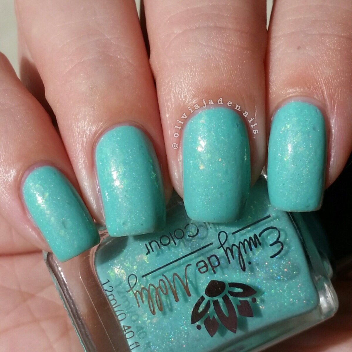 Emily de Molly So Many Activities! swatched by Olivia Jade Nails