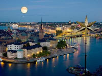 Stockholm by night