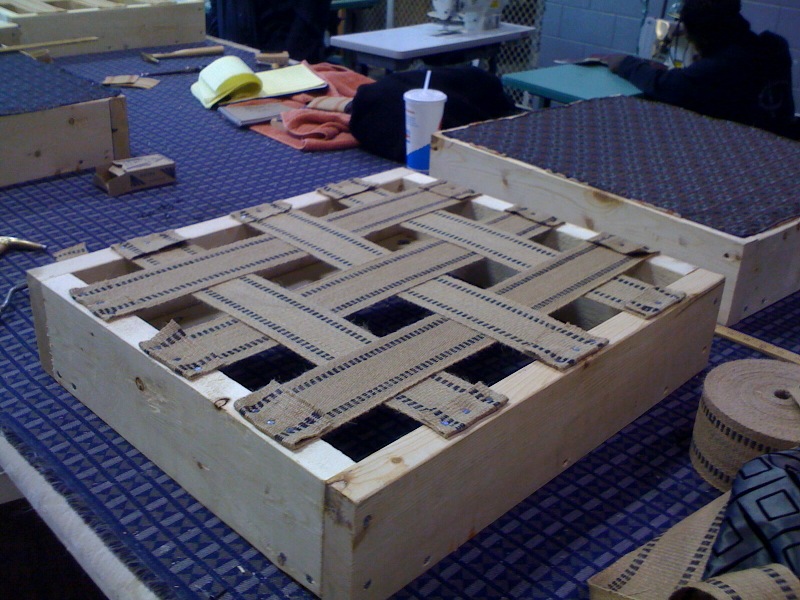 furniture {reincarnated} How to Build and Upholster an Ottoman