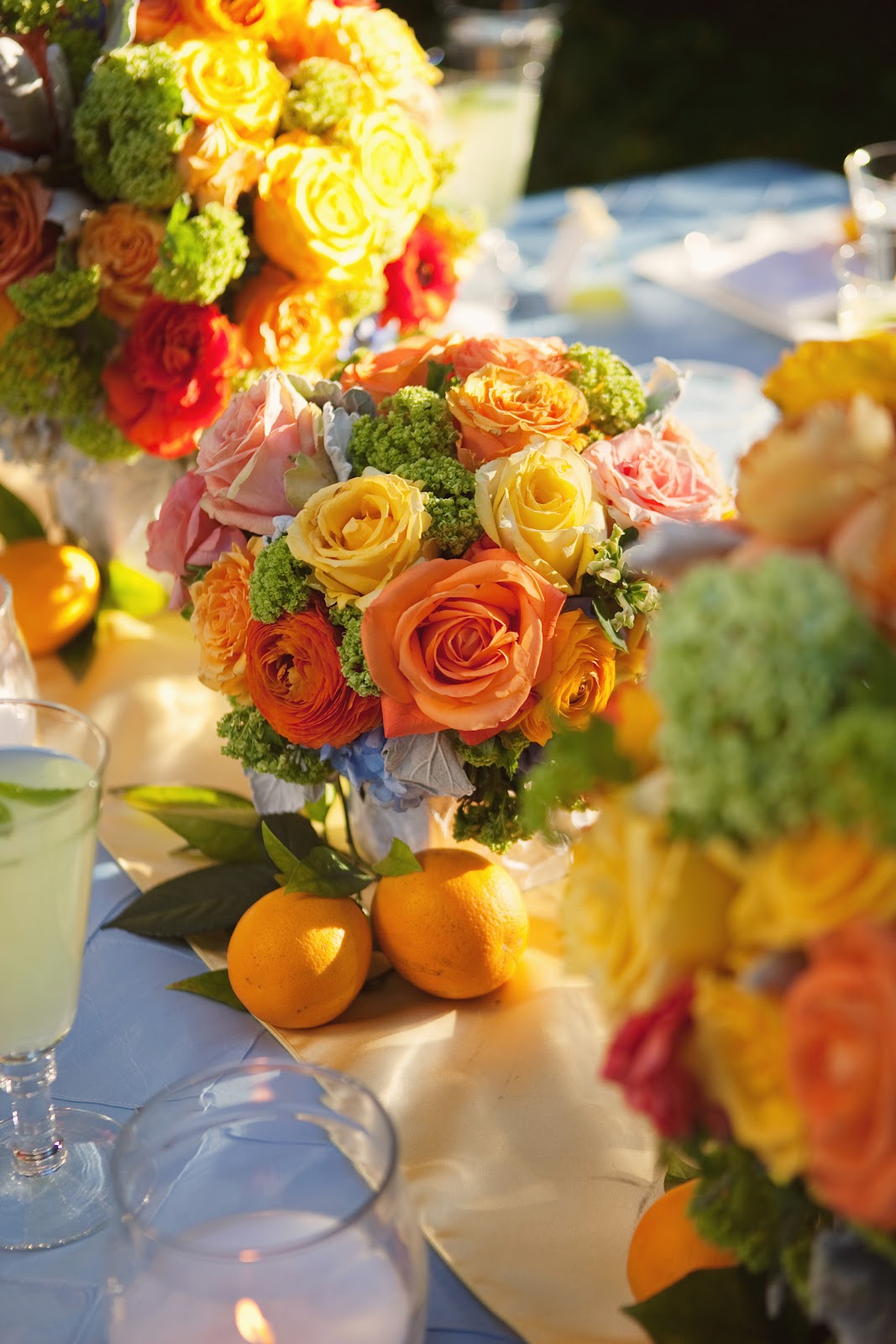 Heavenly Blooms Orchard Wedding Citrus Wedding Colors Citrus
