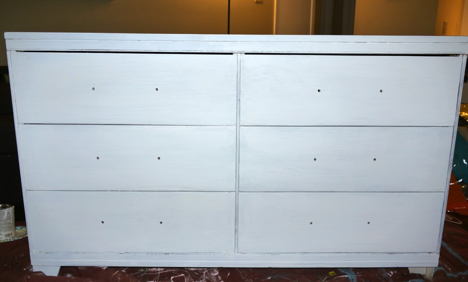 Garbage to Glam Dresser and Bedroom Makeover