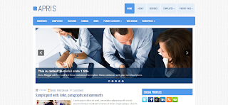 Apris Blogger Template is a Bluecolor Business Related Blogger Theme
