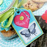 THANK YOU COOKIE JAR/GIFT TAG