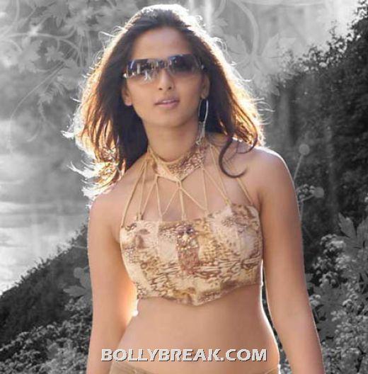Anushka Shetty navel - (3) - Anushka Shetty Navel Pics in different Dresses