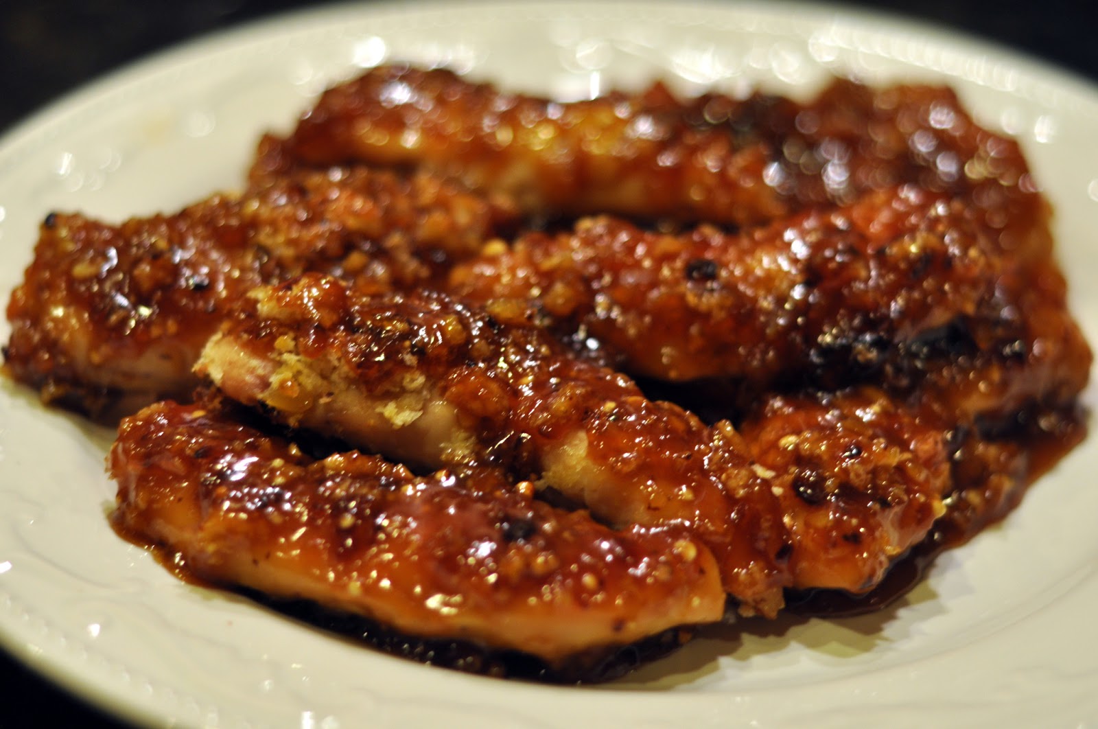 Party with Leah Panko Crusted OrangeGinger Chicken Tenders
