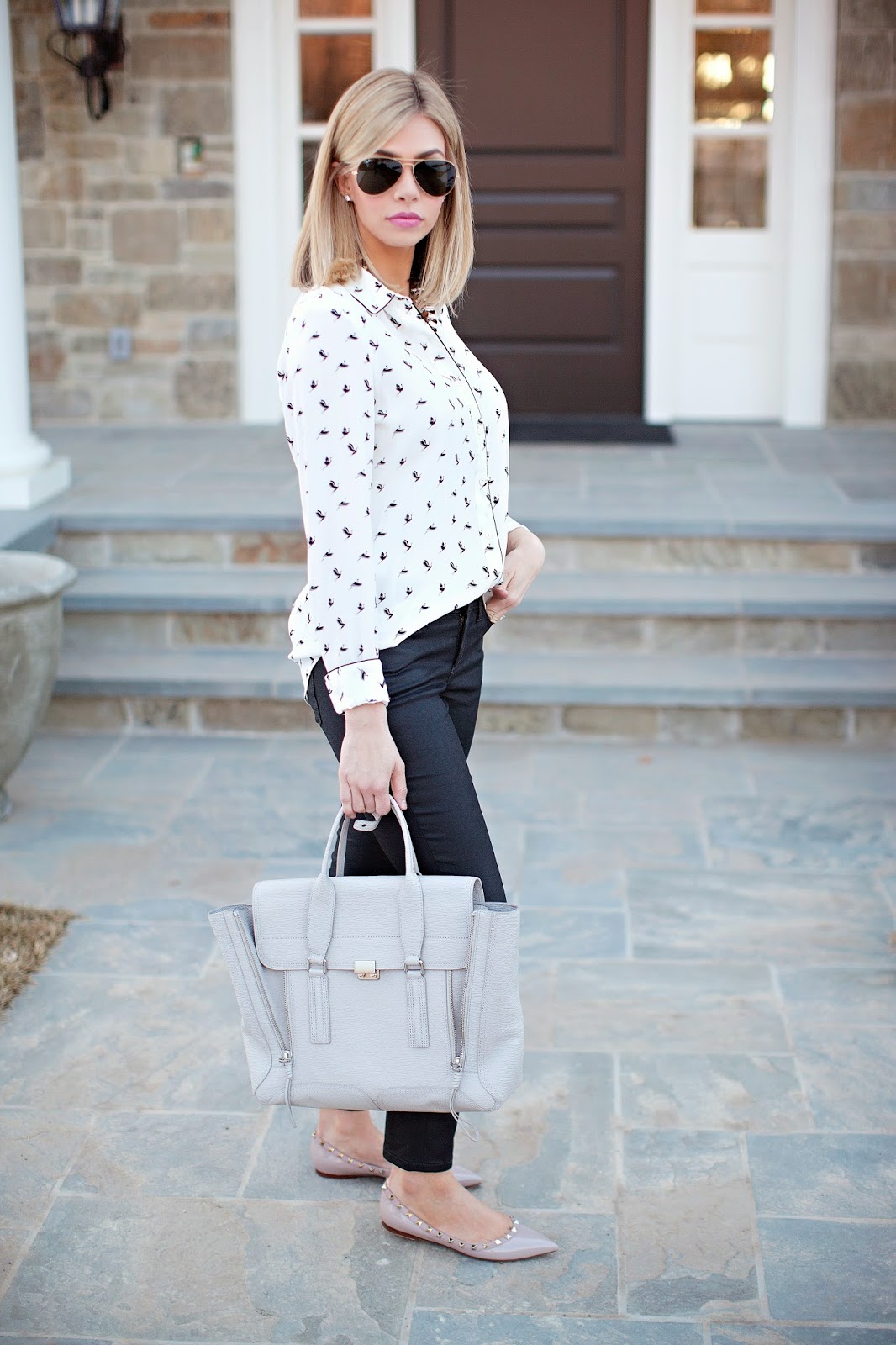 Kensington Way Fashion Pajama Blouse