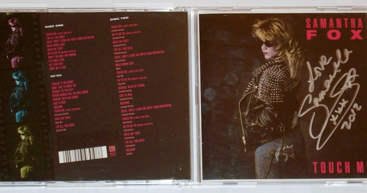SAMANTHA FOX discography Touch Me Deluxe Edition