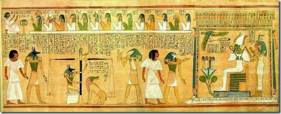 El juicio de Osiris