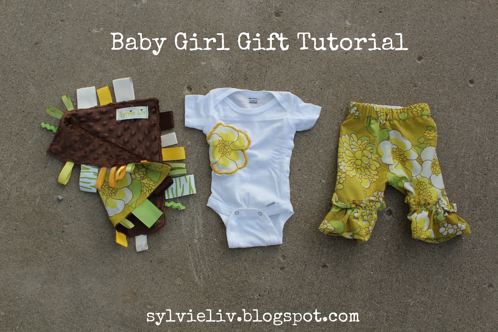 Sylvie Liv Baby Girl Gift DIY